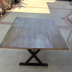table wooden top 40x42