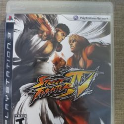 PS3 Street Fighter IV $45 dlls. 