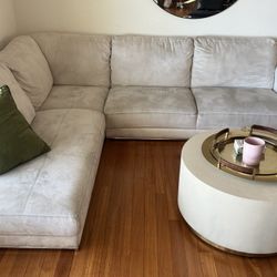 White Sofa Cream Sectional