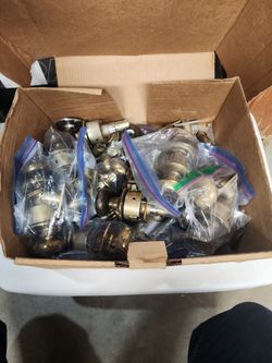 Vintage Brass Door Knobs