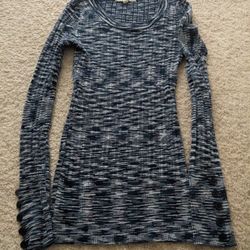 Patterned Long Sleeve Top