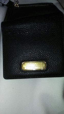 Marc by marc jacobs black leather wallet