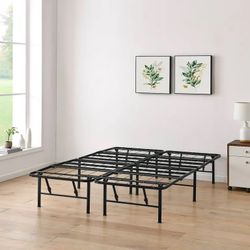 Queen Metal Bed Frame 14” Heavy Duty