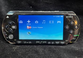 Sony PSP 1000 Portable - Black REGION FREE