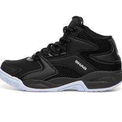 Shaq Full Press Athletic Shoes Youth Size  7 black basketball boots #S24