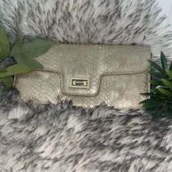 Beautiful gold clutch