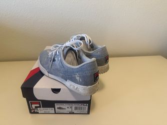 FILA Original Fitness Denim Shoes Size 6.5