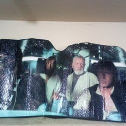 NEW Star Wars Auto Sunshade Windshield Car Visor Protector Millennium Falcon
