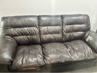 Old Leather Couch