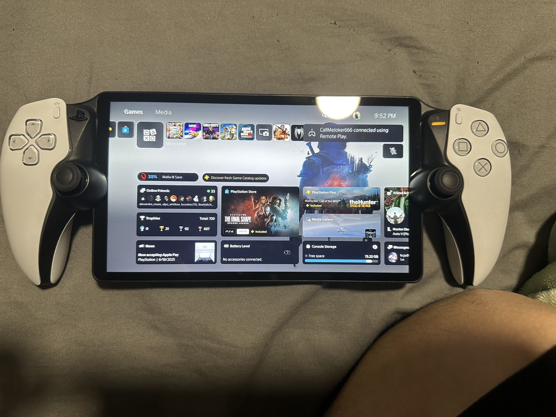 PS5 portal