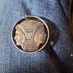 Gemini Zodiac Pendant
