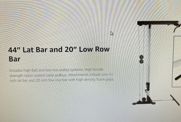 X- Class Olympic Lat Pull Down & Low Cable Attachment PUO