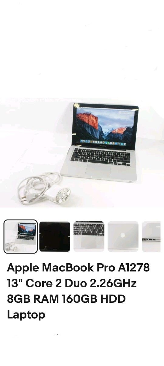 Apple MacBook Pro 13" Loptop 