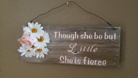 Handmade sign rustic farmhouse