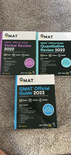 2022 GMAT Full Study Set
