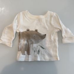 Baby Bear Long Sleeve Shirt (Newborn 0m)