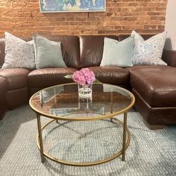 Heavy Glass Coffee Table