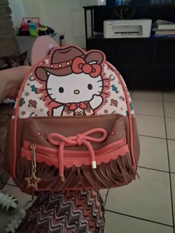 Hello Kitty Backpack Purse - Cheeta Sandals - Two Packs of Diapers