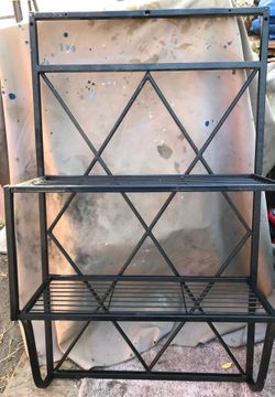 Bathroom shelves rack