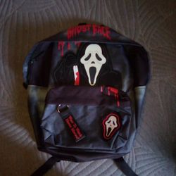 Scream Ghost Face Backpack 