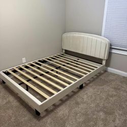 Queen Size Bed Frame Brand New In Box No Box Spring Needed