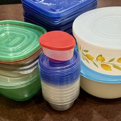 Tupperware Containers Assorted