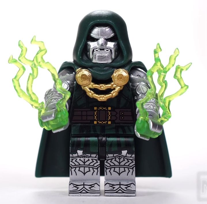 Custom Lego Dr Doom Minifigure