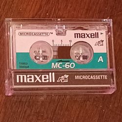 Maxell DC-60 Miro Cassette Tape for Voice Recorder Phone Answer Machine