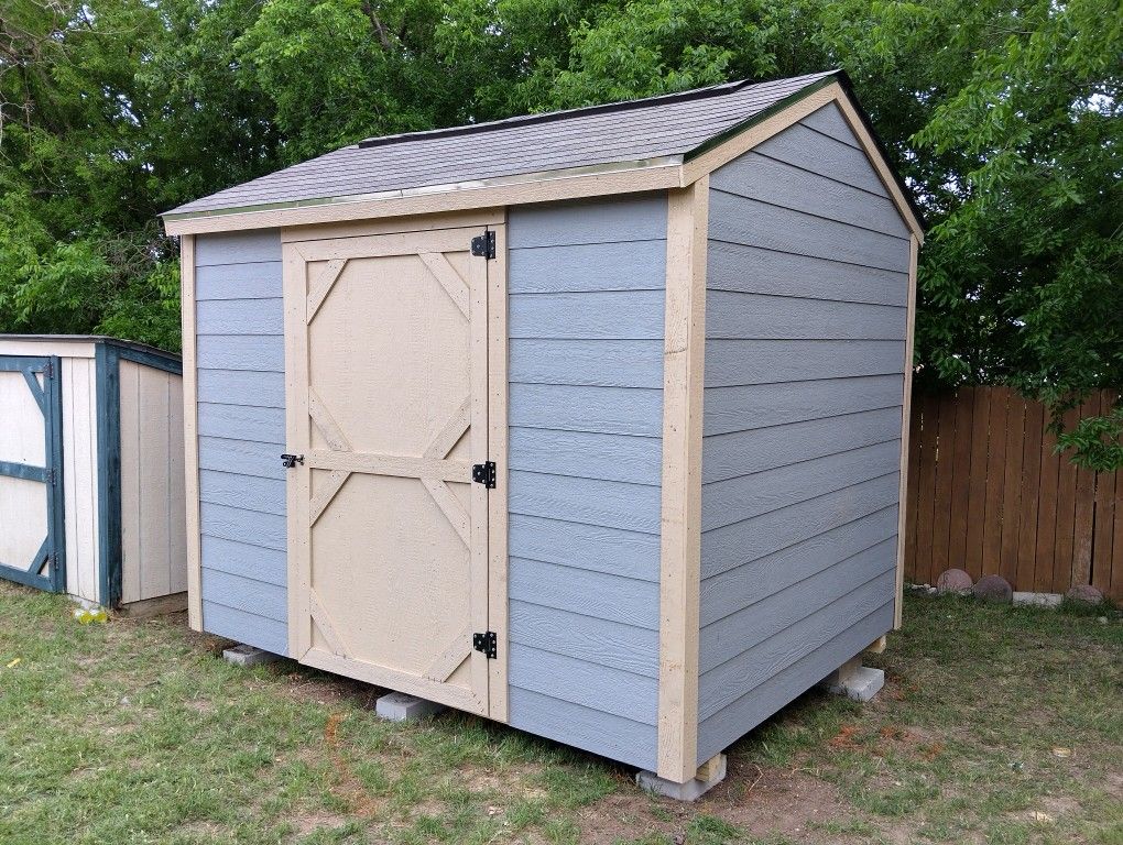 8x10 Storage Shed Build On Site