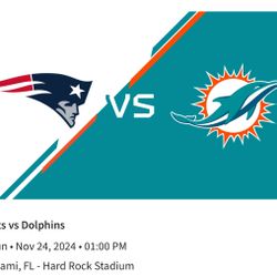 Miami Dolphins Tickets 