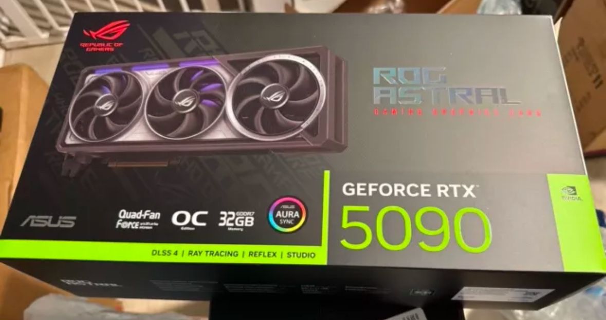 ASUS ROG Astral GeForce RTXâ„¢ 5090 32GB GDDR7 OC Edition