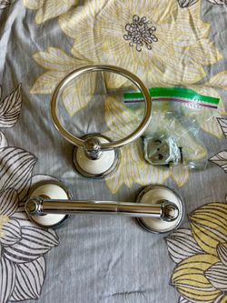 Toilet Roll and Hand Towel Holder