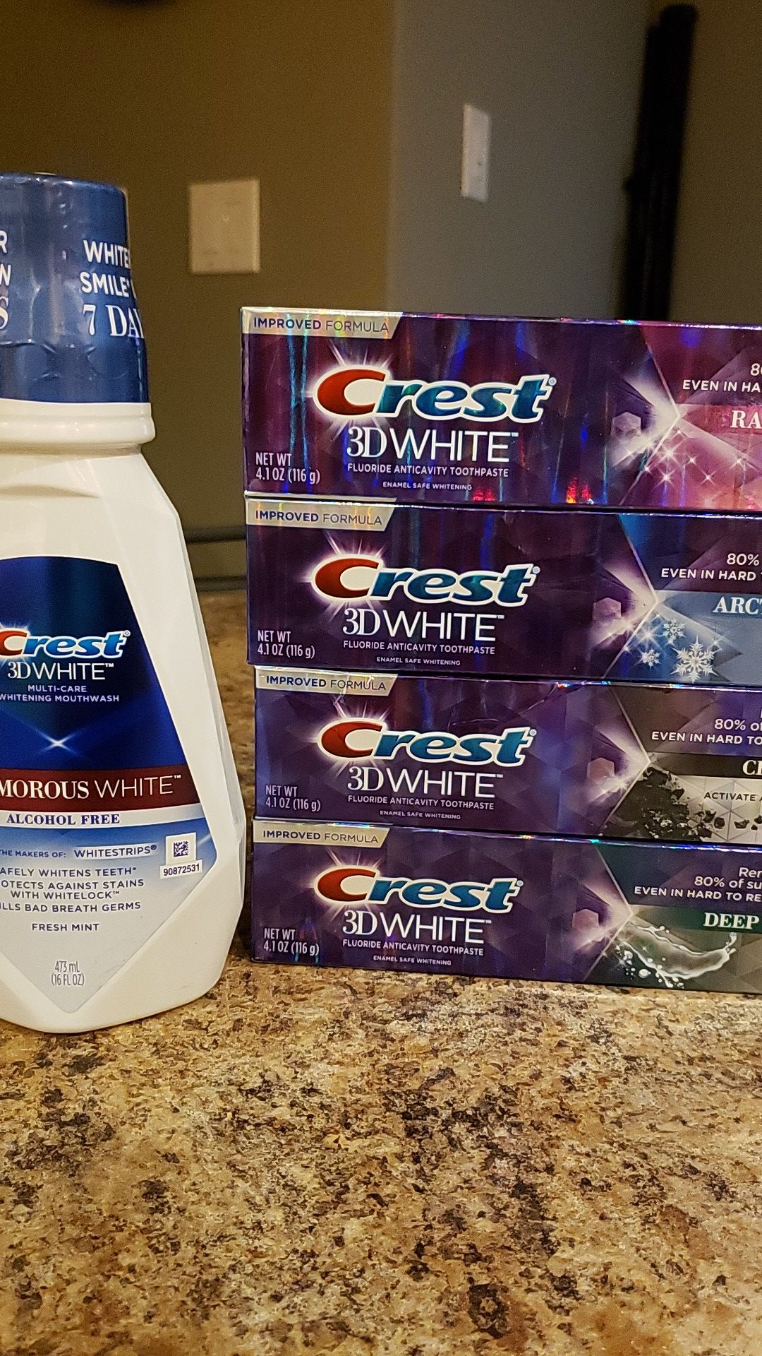 Crest brand