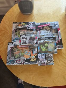 Pokemon Cards  Blk & White