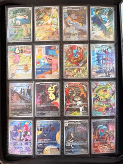 Pokémon TCG Illustration Rare Card Lot (16 Cards)