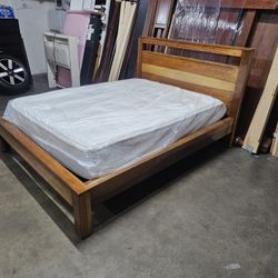 Queen Bed And Mattress 