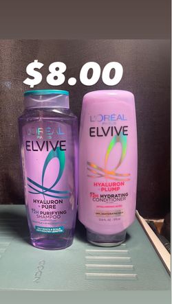 L'Oréal Elvive Hyaluron Shampoo & Conditioner Set $8.00