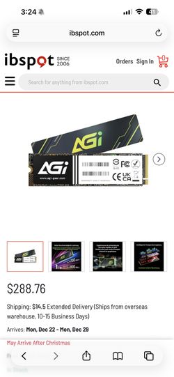 AGI SSD 1 TERRABYTE