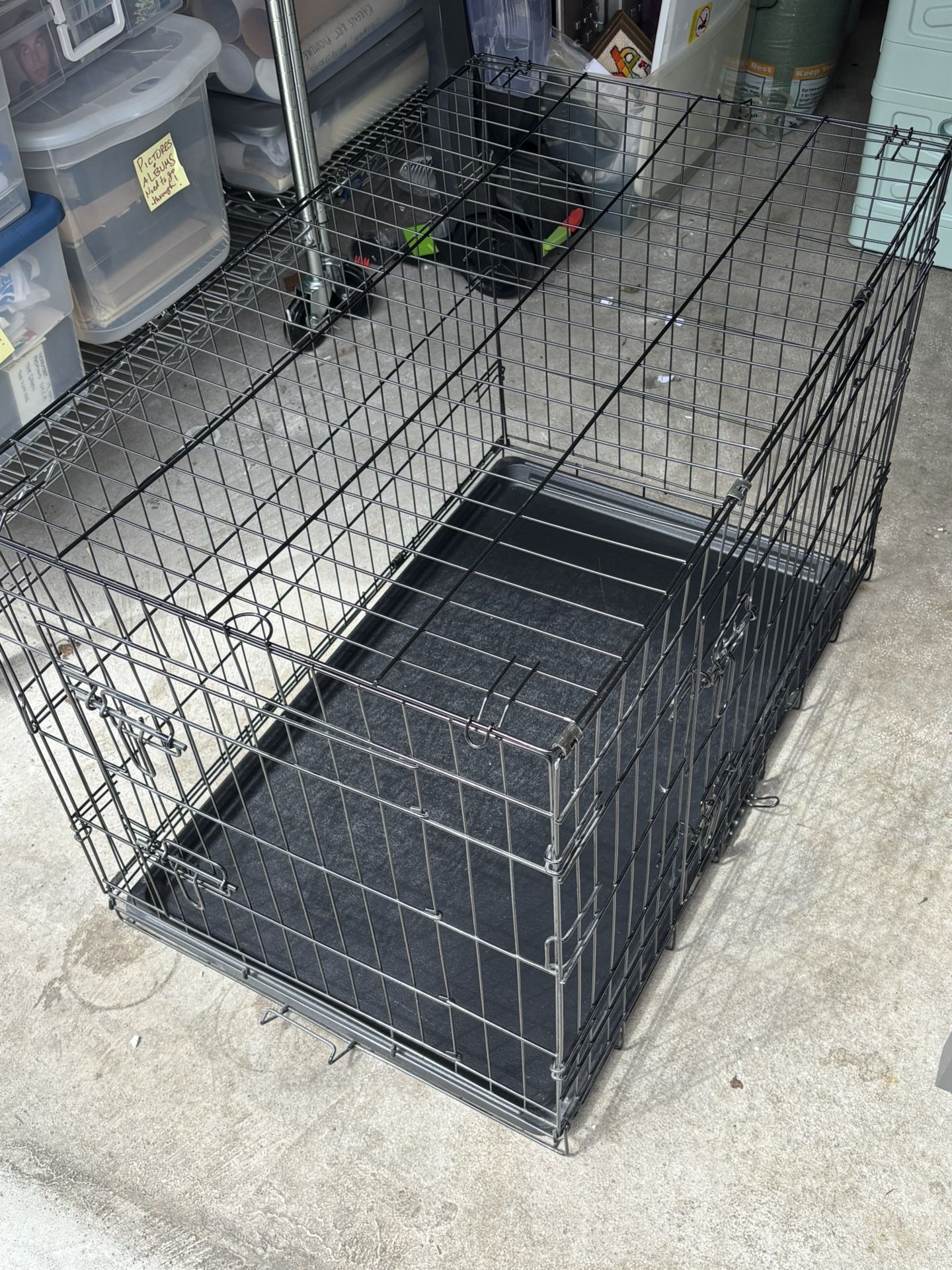 Free Collapsable Dog Crate