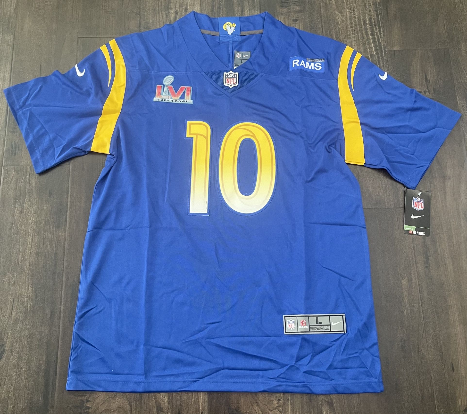 Cooper Kupp LA Rams / White Or Blue / Superbowl Champions/