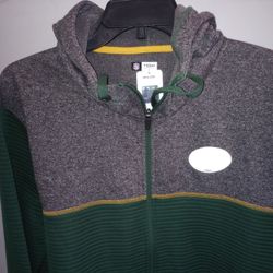 New Men's Green Bay Packers Jacket 