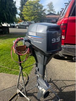 Yamaha 9.9  outboard long shaft