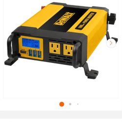 Dewalt 1000-Watt Portable Car Power Inverter with Triple USB Ports No Low Offers/ Trades, Pls. Pick up in Burien Yes Available 
