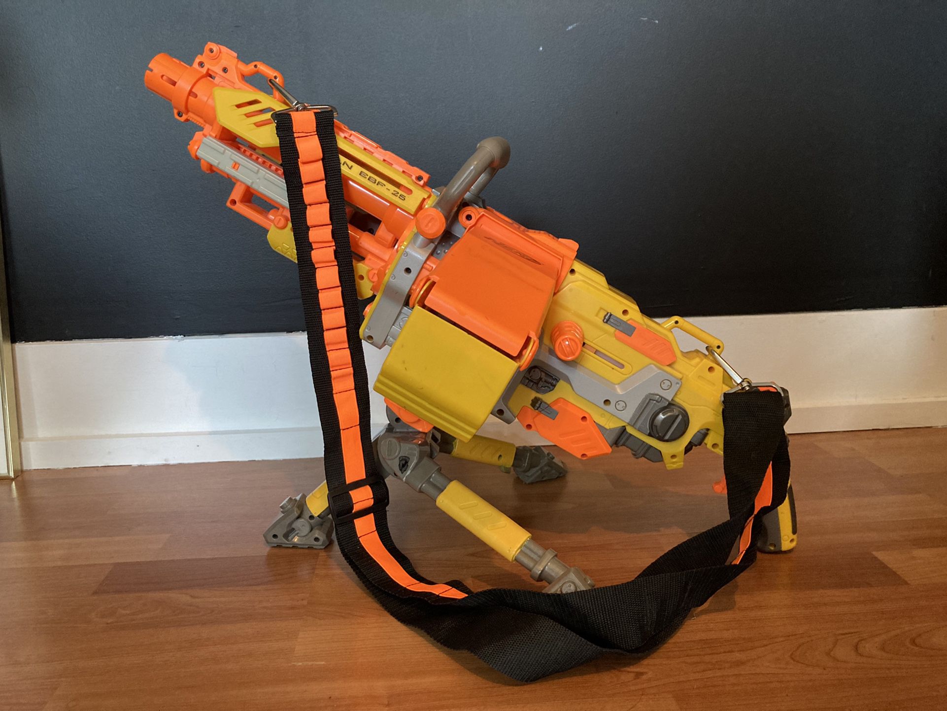 Nerf N-Strike EBF-25 Dart Blaster With Attachments Tested Sale in Georgia, VT - OfferUp