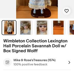 Collectibles Porcelain dolls