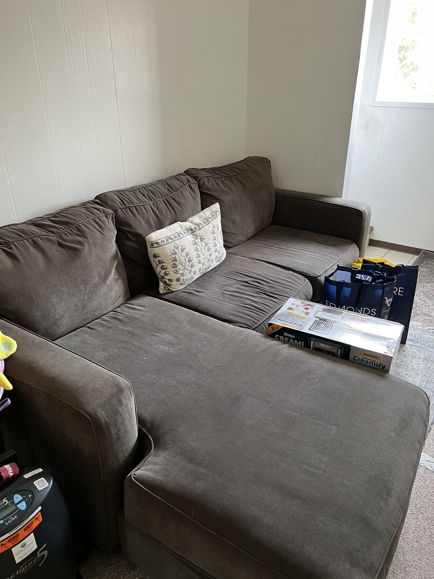 Gray Sectional Couch