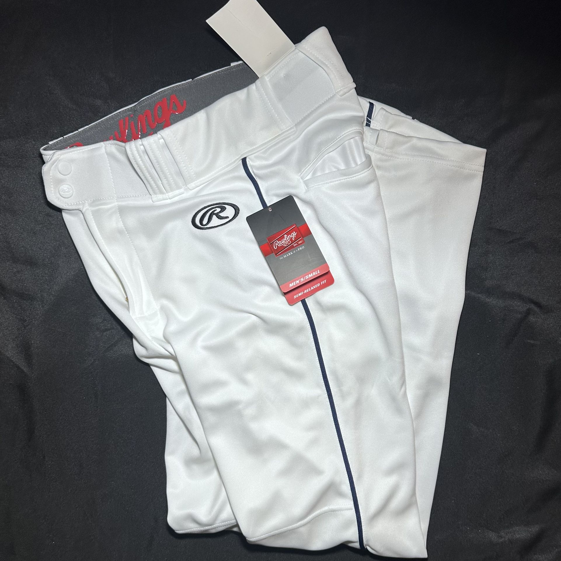 Size S: Men’s Rawlings Semi-Relaxed Fit Baseball Pants