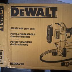 De Walt 20v grease gun