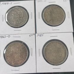 Morgan Silver Coins