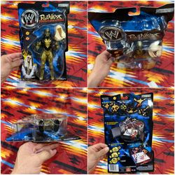 Vintage NEW 2003 WWE Jakks RA Ruthless Aggression Series 3 Figure GOLDUST
